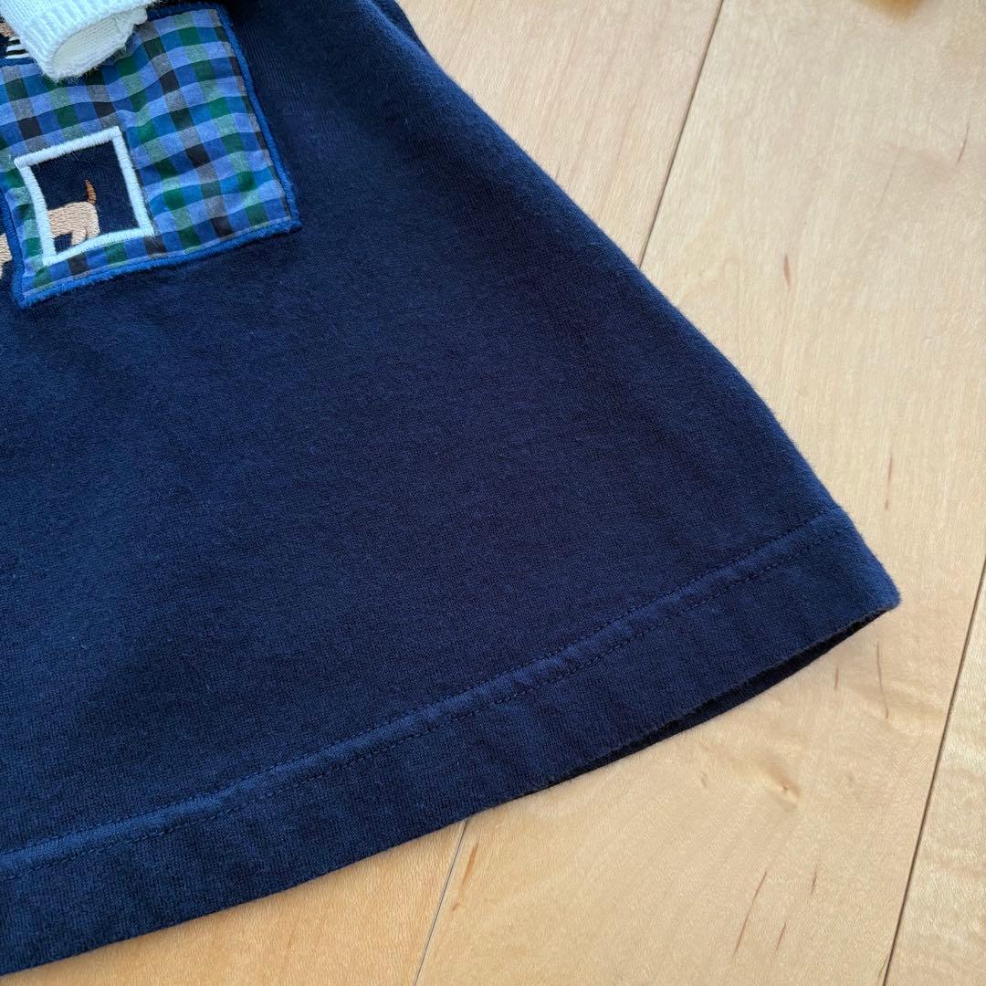 familiar ワンピース・カーディガンセット　90