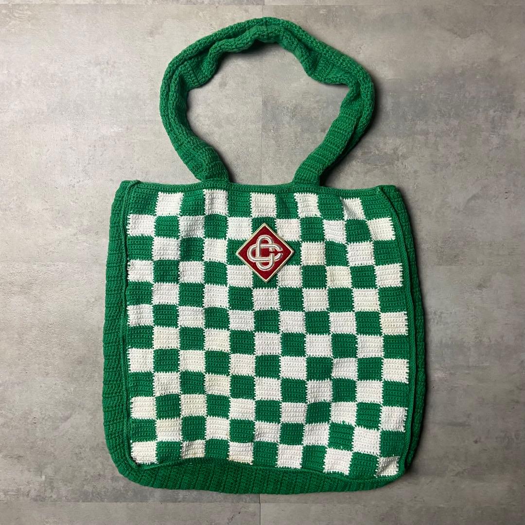 casablanca カサブランカ クロシェ トートバッグ クロスボディバッグ