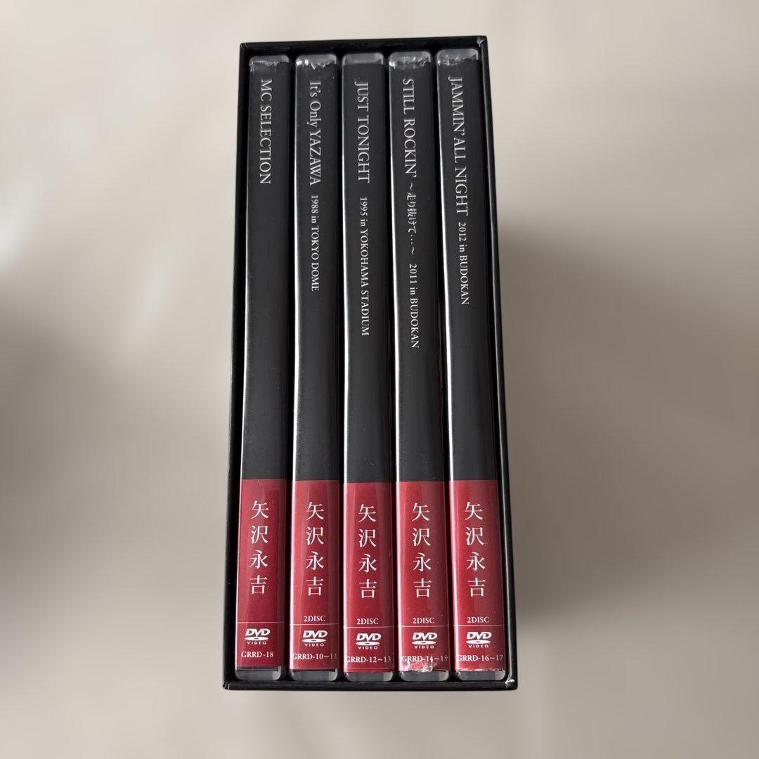 矢沢永吉 TREASURE BOX DVD 5枚セット