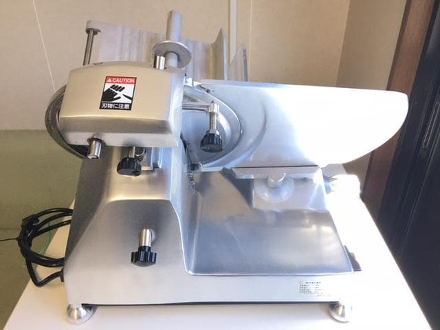 使用1回　千葉工業　フードスライサー/ミートスライサー　EN-250　2022年