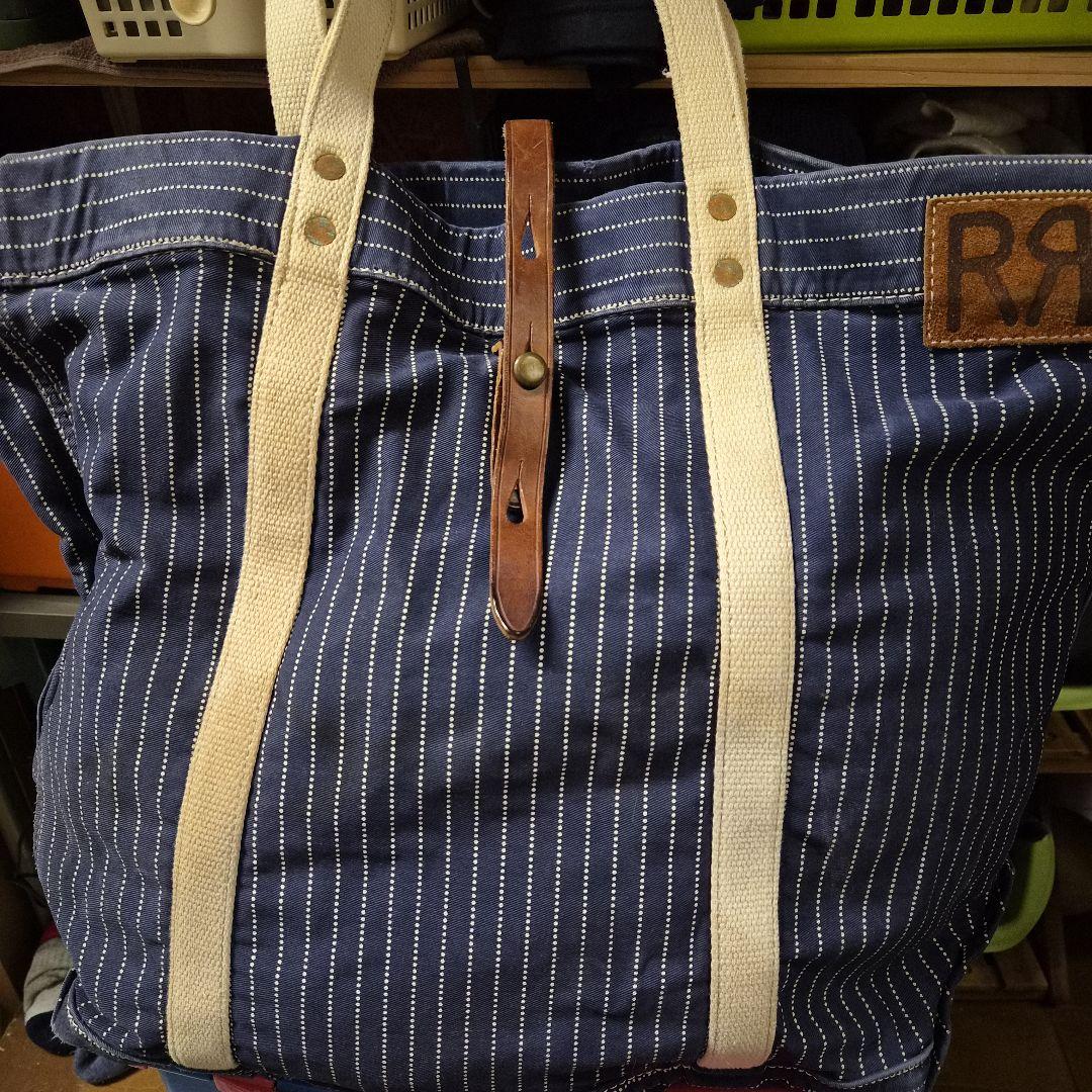 RRL ダブルアールエル ウォバッシュ トートバッグ　ヴィンテージ ワバッシュ