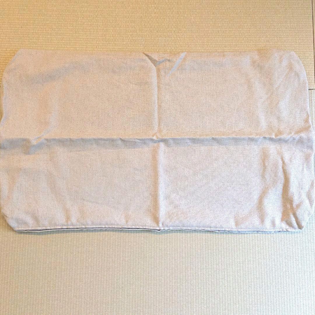 【終売品】無印良品 麻綿平織ソファ ワイドアーム ３シーター 背クッションカバー