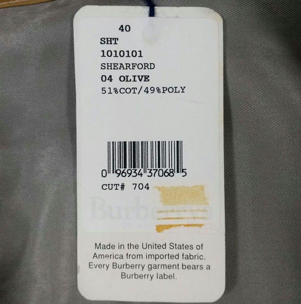 新品タグ付き BURBERRY ステンカラーコート ノバチェック ライナー付き