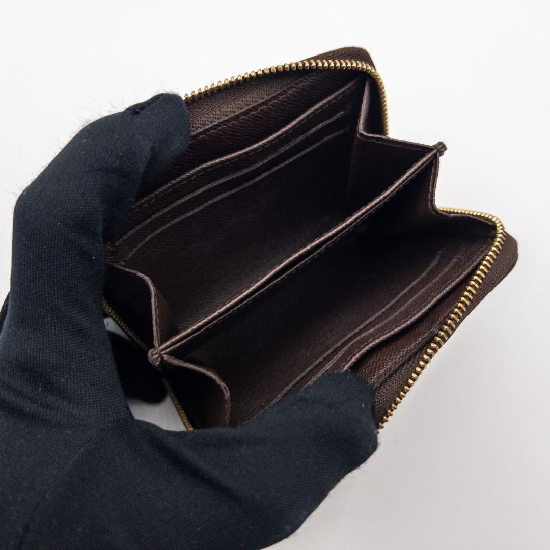 【SALE】ルイヴィトン　ジッピーパース　ダミエエベヌ　小銭入れ　茶