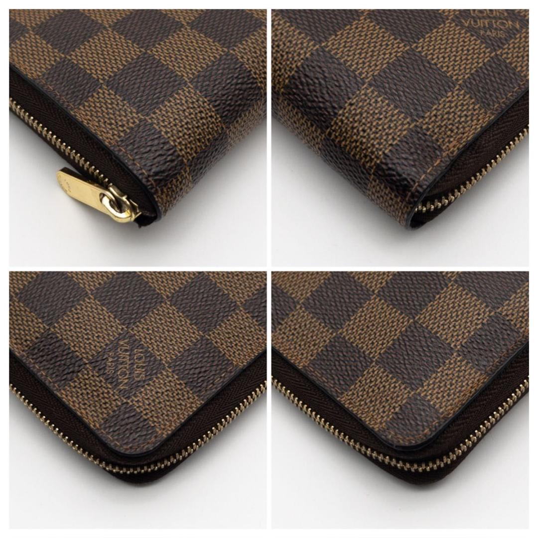 【SALE】ルイヴィトン　ジッピーパース　ダミエエベヌ　小銭入れ　茶