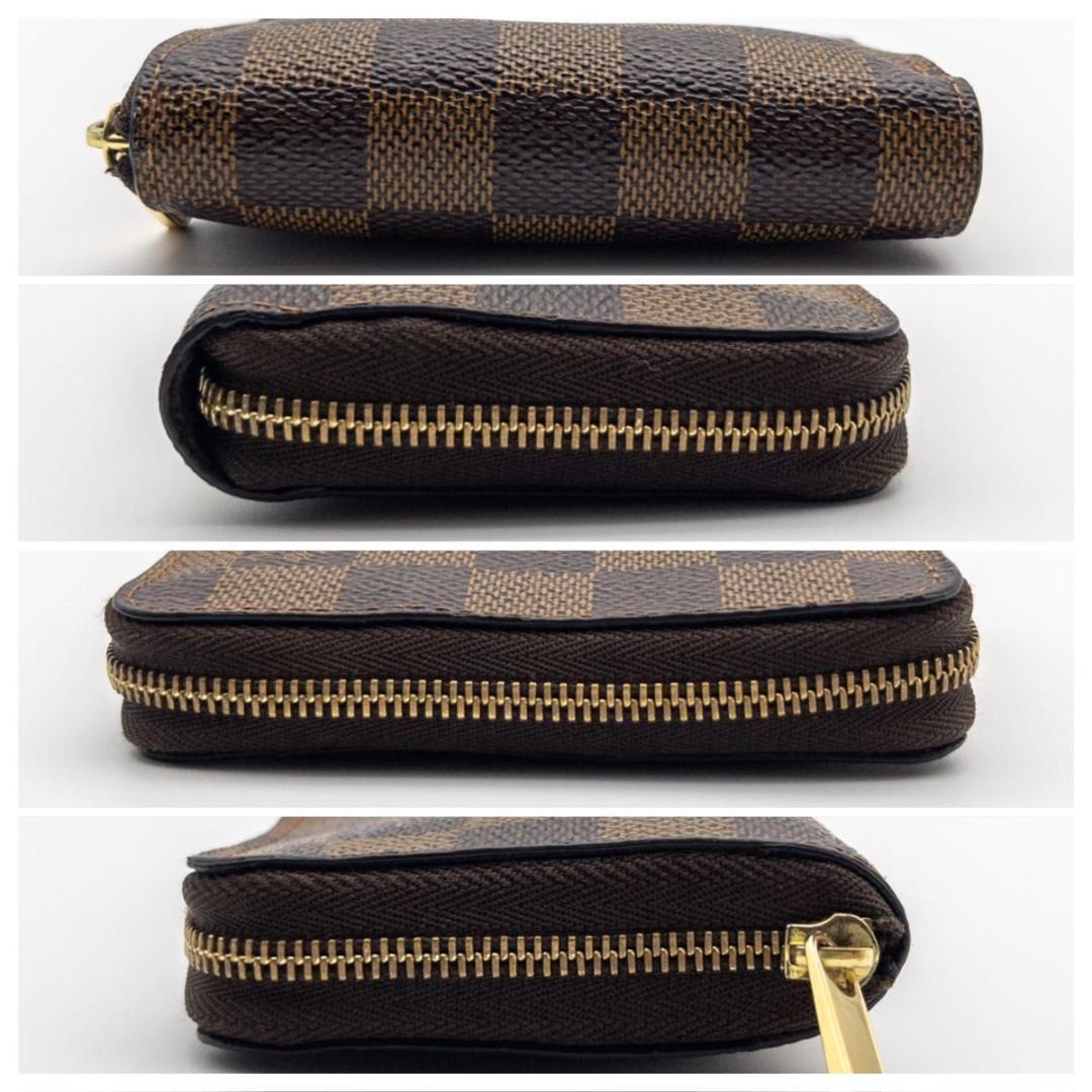 【SALE】ルイヴィトン　ジッピーパース　ダミエエベヌ　小銭入れ　茶