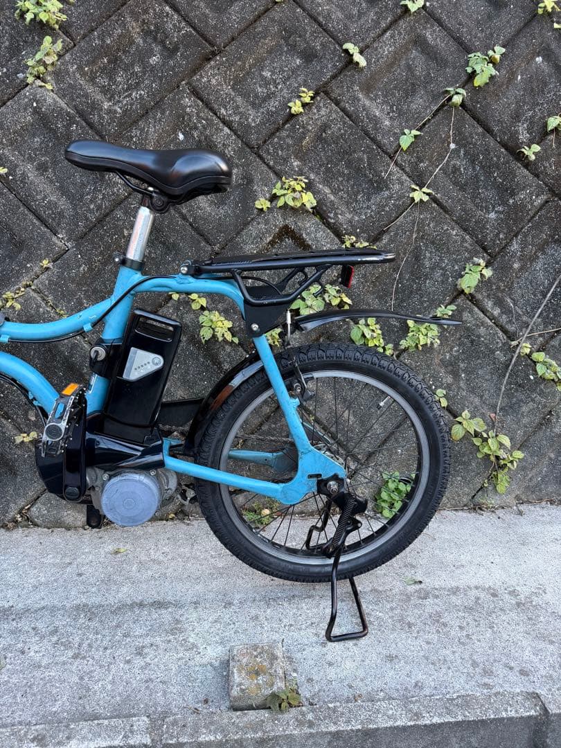 パナソニックEZ 電動自転車 20インチ バッテリー6.6ah 青