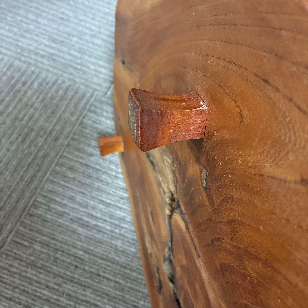 花台　飾り台　天然木　盆栽台　足つき