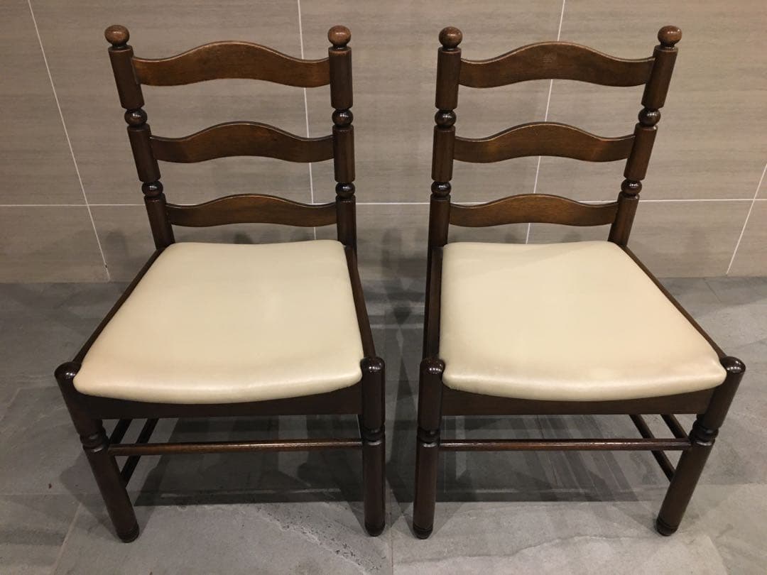 NAGANO ナガノインテリア ヴィンテージチェアー　椅子 2脚