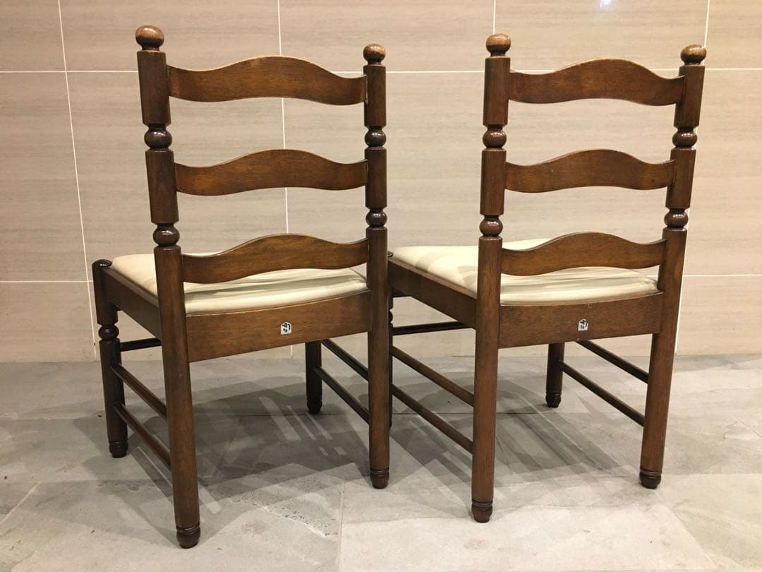 NAGANO ナガノインテリア ヴィンテージチェアー　椅子 2脚