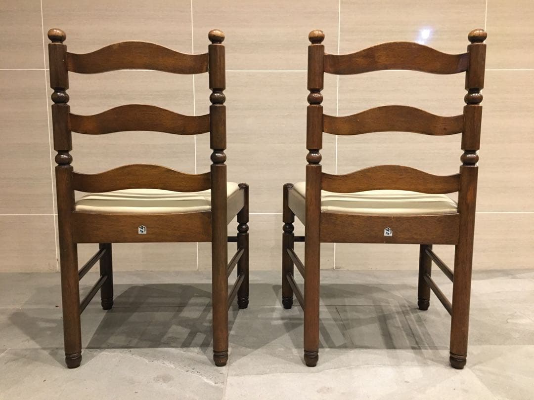 NAGANO ナガノインテリア ヴィンテージチェアー　椅子 2脚