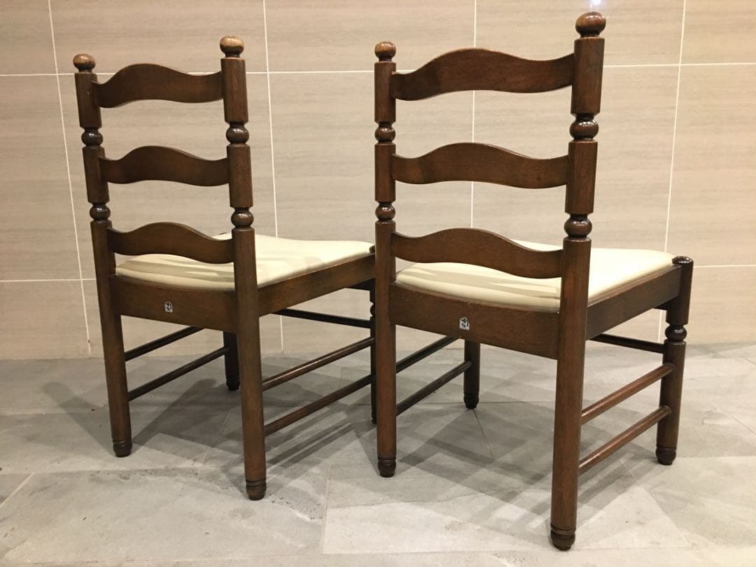 NAGANO ナガノインテリア ヴィンテージチェアー　椅子 2脚