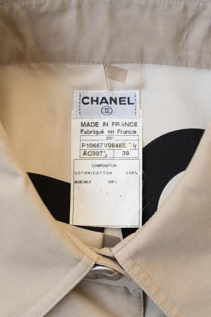 CHANEL シャネル ステンカラーコート