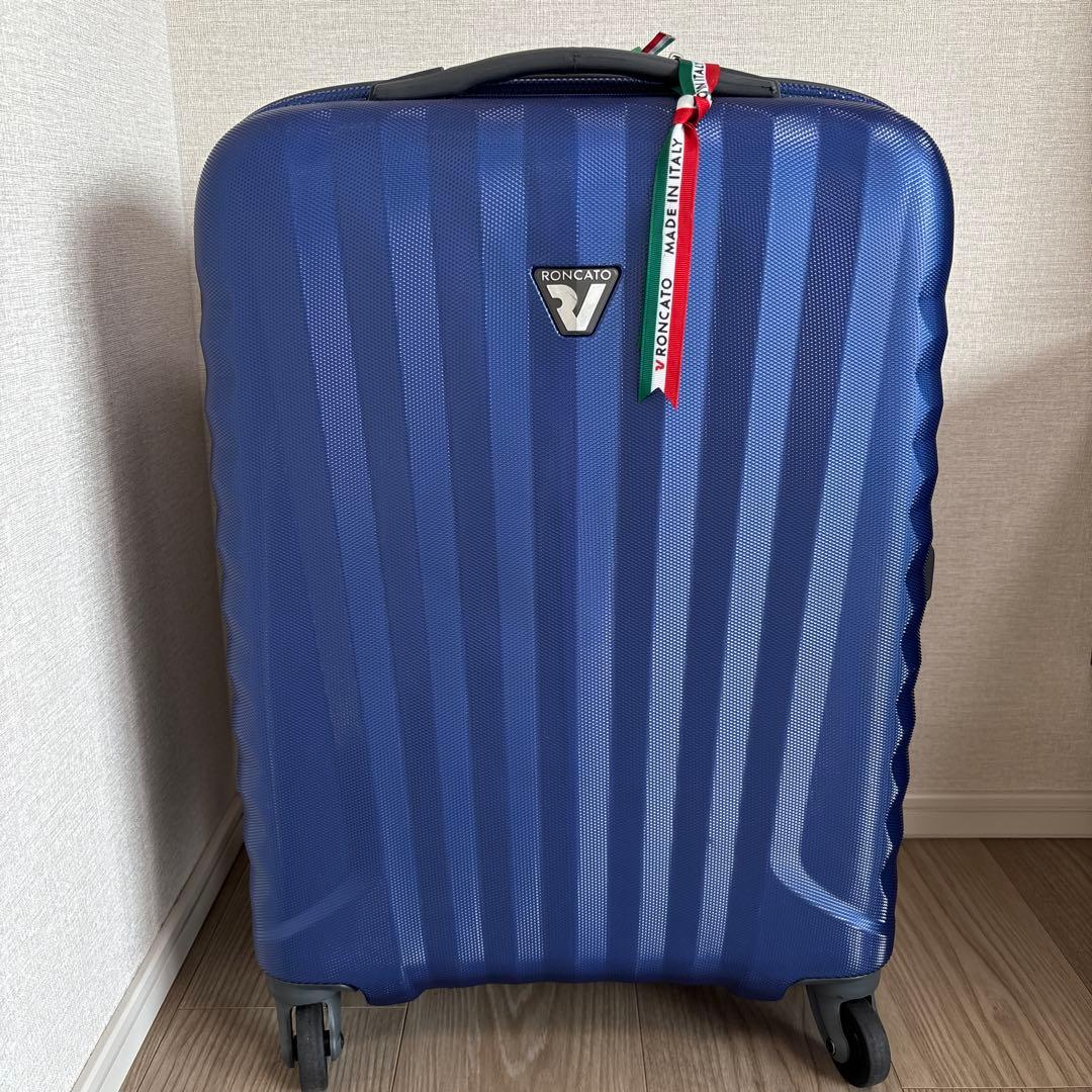 RONCATO ロンカート ネイビー スーツケースUNO ZIP 美品