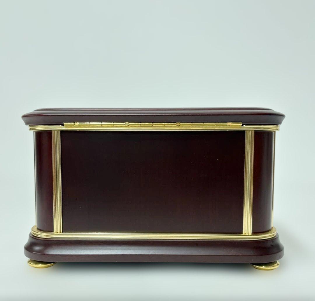 SEIKO EMBLEM HW449B 高級置時計 オルゴール ヴィンテージ