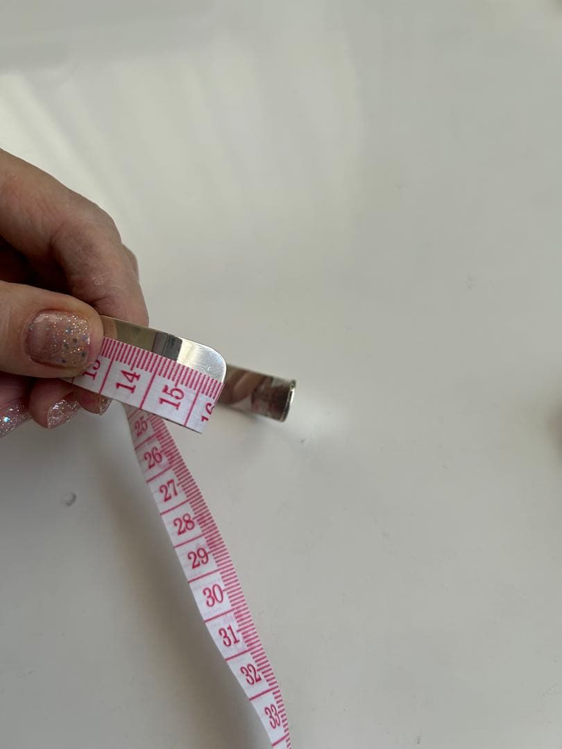 TADY&KING 平打ちバングル18K ロングホーン M