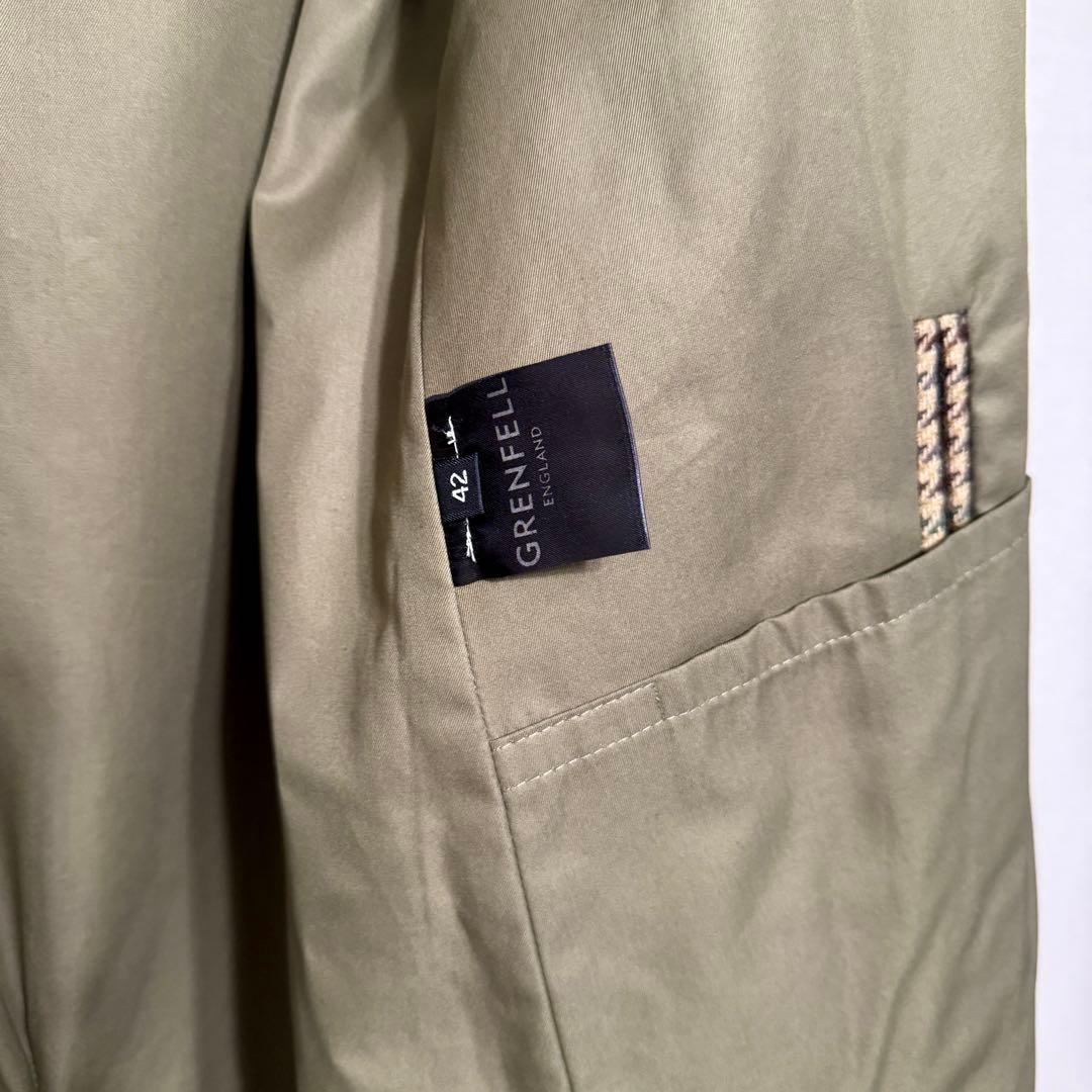 [新品] GRENFELL Slim Campbell ガンクラブチェック
