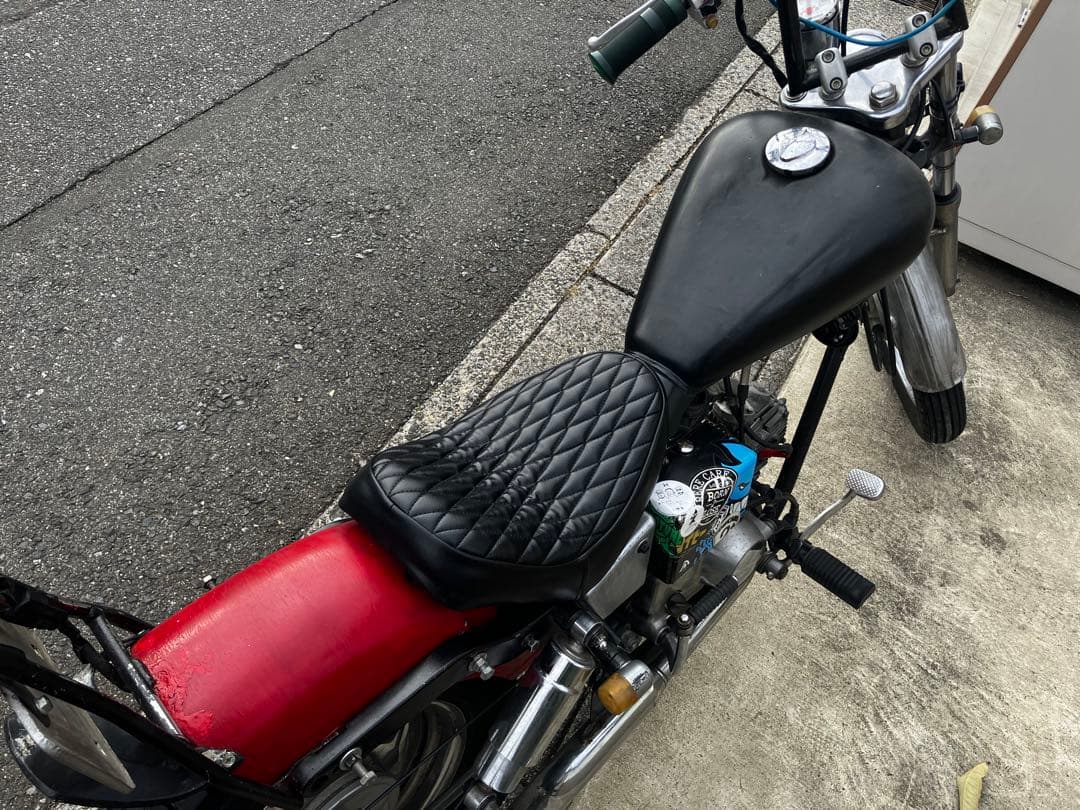 JAZZ50 純正加工　￼タックロールシート　ジャズ50 ホンダ　ダイヤ柄