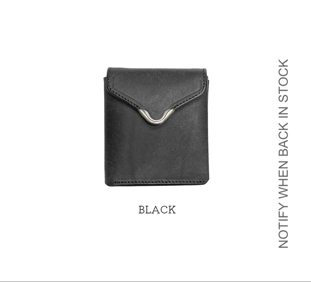 （未使用）池之端銀革店 Cramp プエブロ ギャルソンスリムウォレット