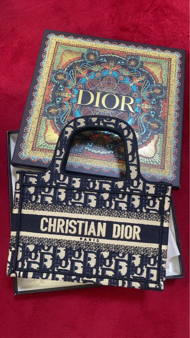 CHRISTIAN DIOR ブックトート　ミニ