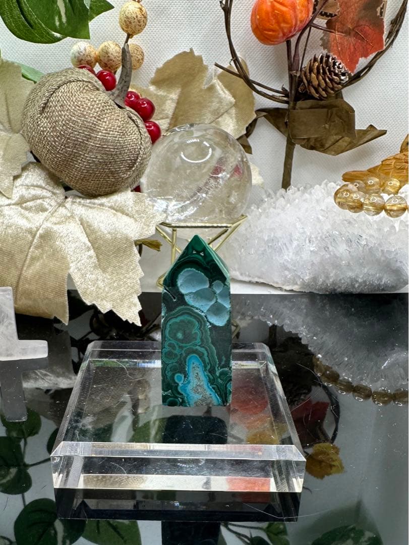 マラカイト♡クリソコラ共生ポイント♡No.411