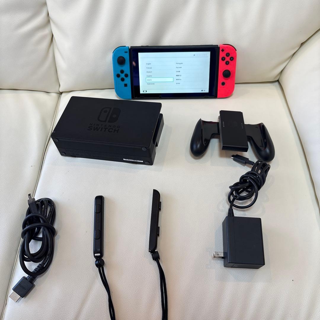 Nintendo Switch 本体 ネオンブルー/レッド