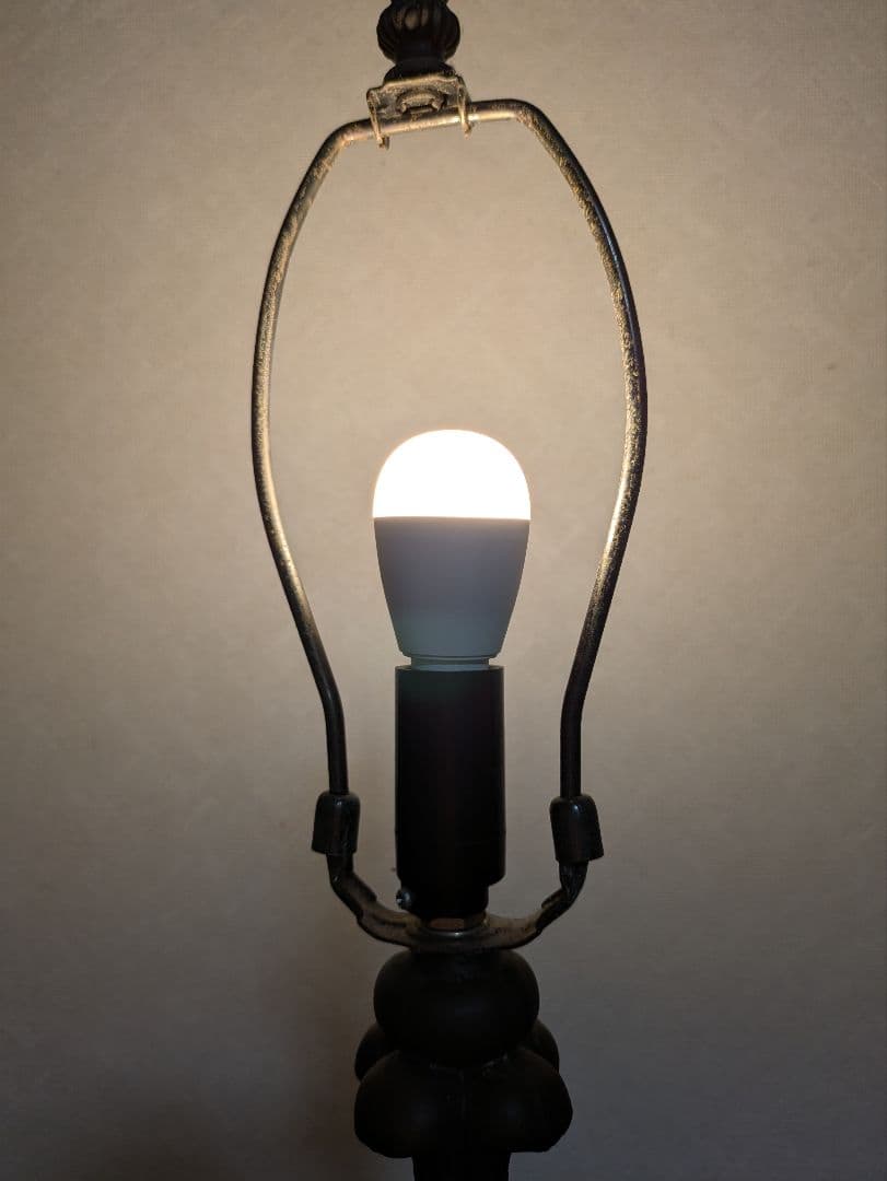 色鮮やかな花モチーフのハンドメイドステンドグラスランプ