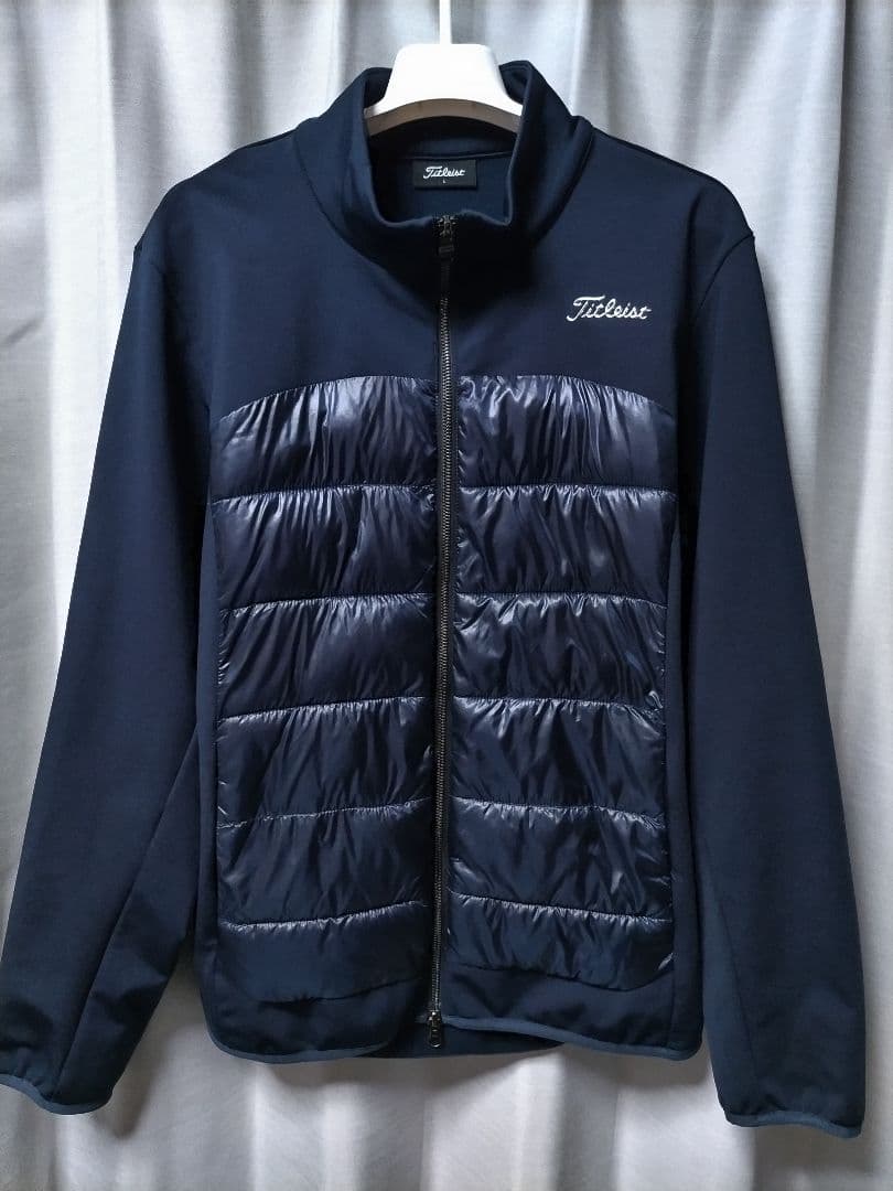 タイトリスト×メルセデスベンツ　中綿ジャケット　ネイビー
