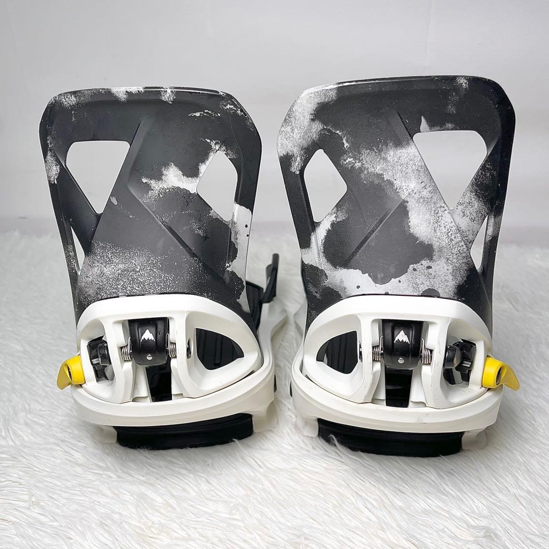 【良品】BURTON Step On ビンディング ホワイト×ブラック　Mサイズ
