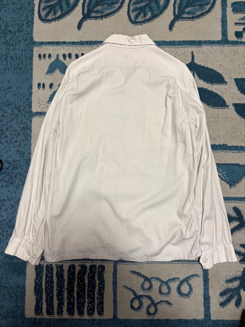 50-60s USA製 McGREGOR マクレガー開襟シャツ ウールレーヨンL
