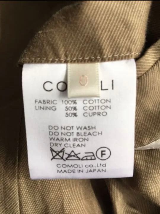comoli タイロッケンコート　サイズ0
