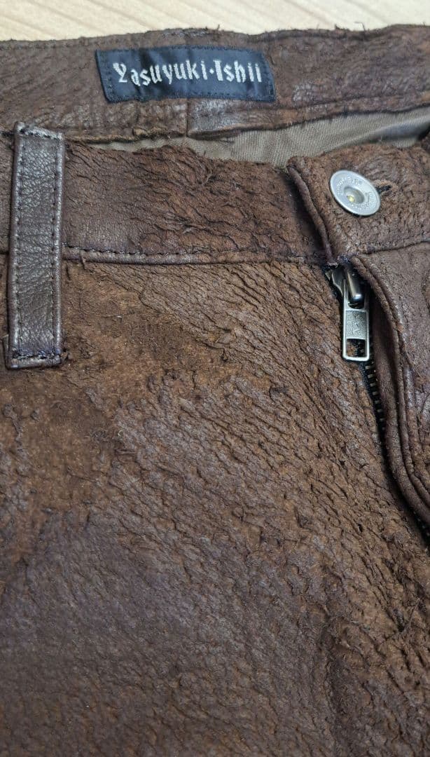 Yasuyuki Ishii ダメージ加工パンツ