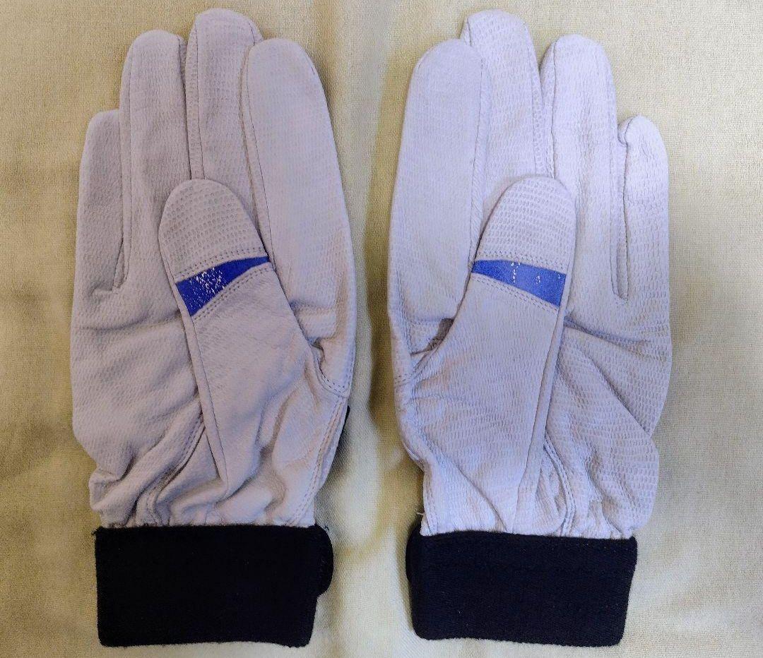 阪神タイガース 矢野輝弘（矢野燿大）ZETT支給 バッティング手袋＆リストバンド