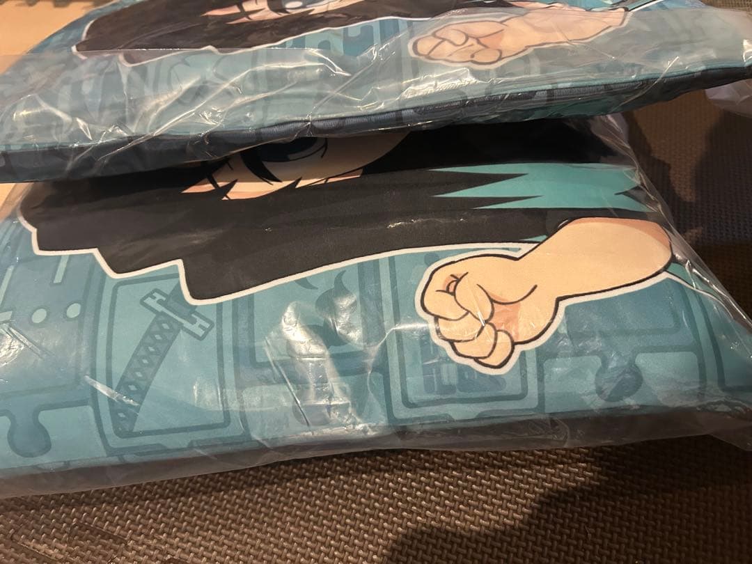 鬼滅の刃　ダイニング　ヒロマ　繋がるモチーフクッション　時透無一郎　時透有一郎