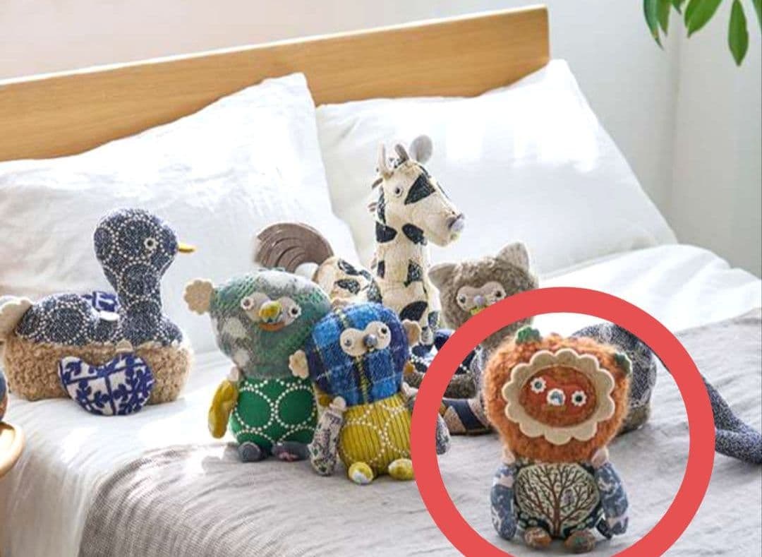 【新品】ミナペルホネン ぬいぐるみ 人形 『supi 』伊勢丹