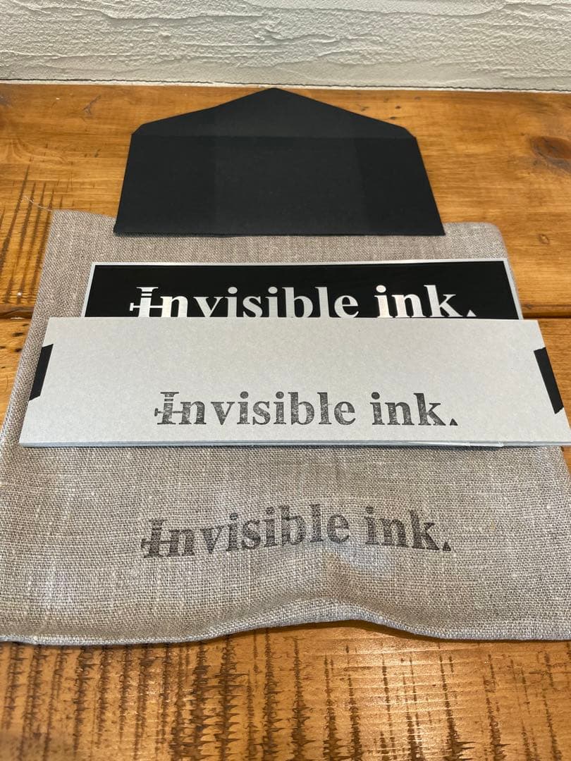 invisible ink. DIGS MEX. インビジブルインク
