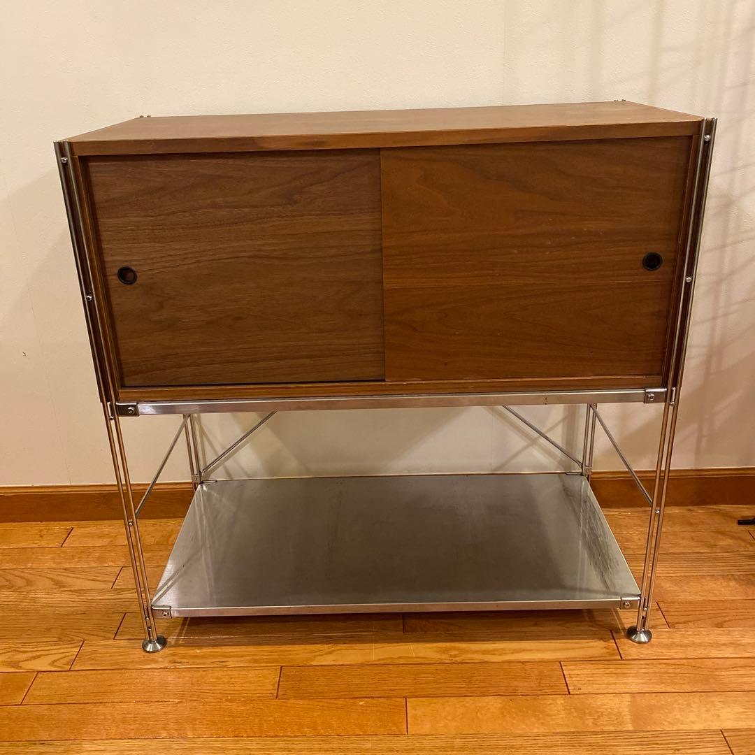 あき 無印良品 ステンレスユニットシェルフ