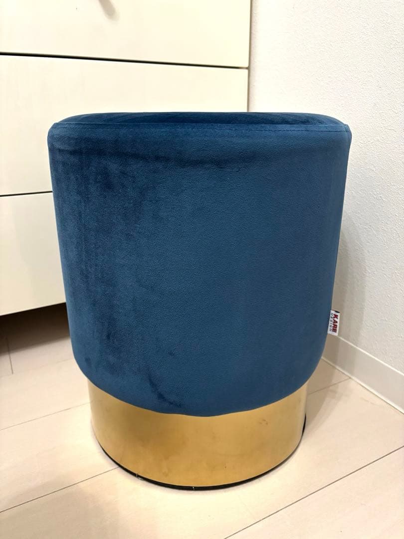 KARE スツール　チェリーブルー