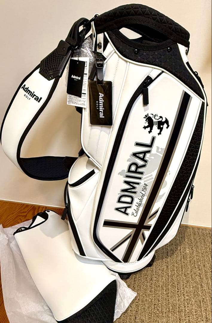 ADMIRIAL キャディバッグ ホワイト