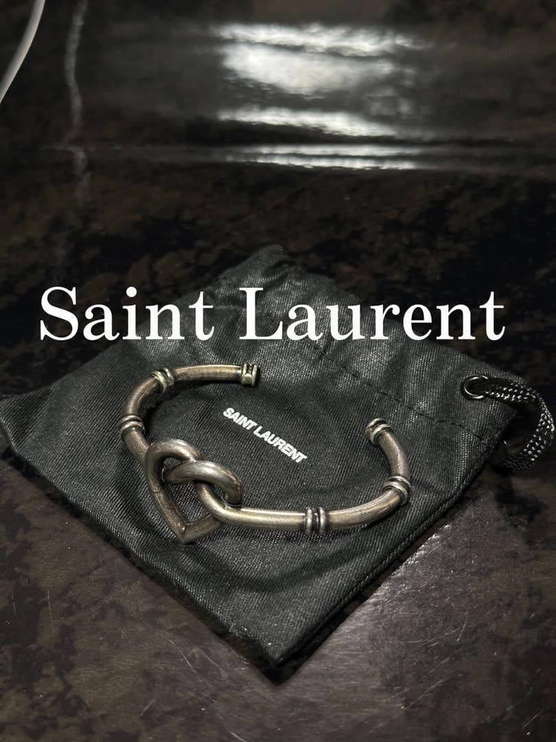 アクセサリー Saint Laurent Paris Heart l Bracelet