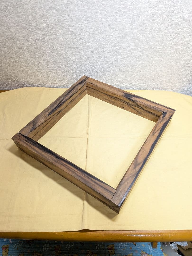 お茶道具　黒柿　炉縁