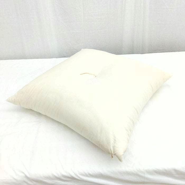 カバー付き座布団５枚セット 工場直販価格 銘仙判サイズ 55×59㎝ 綿わた使用