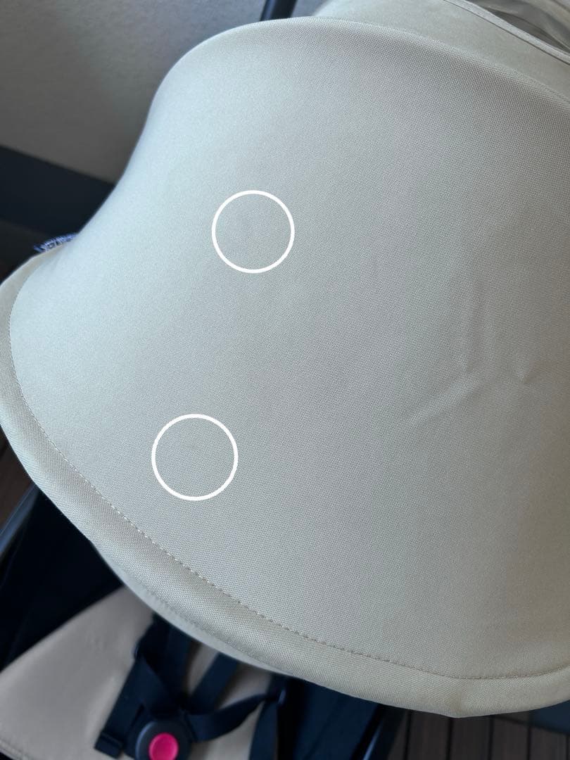 BABY ZEN YOYOベビーカー ベージュ（トープ）×黒フレーム