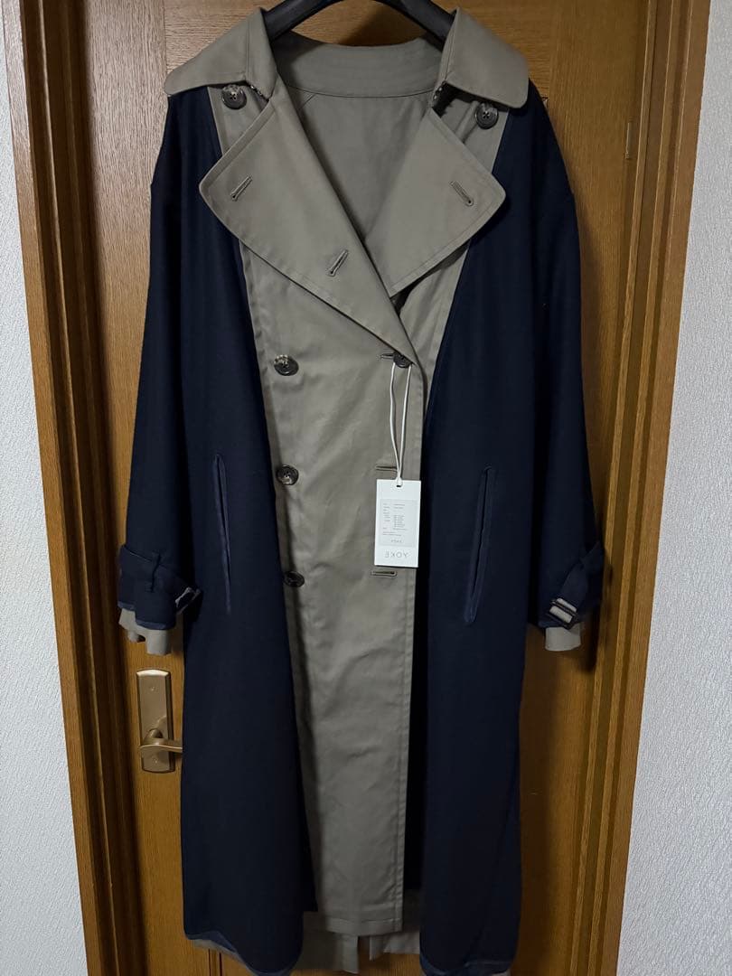 ジャケット・アウター YOKE 20AW REVERSIBLE TRANCH COAT SIZE2