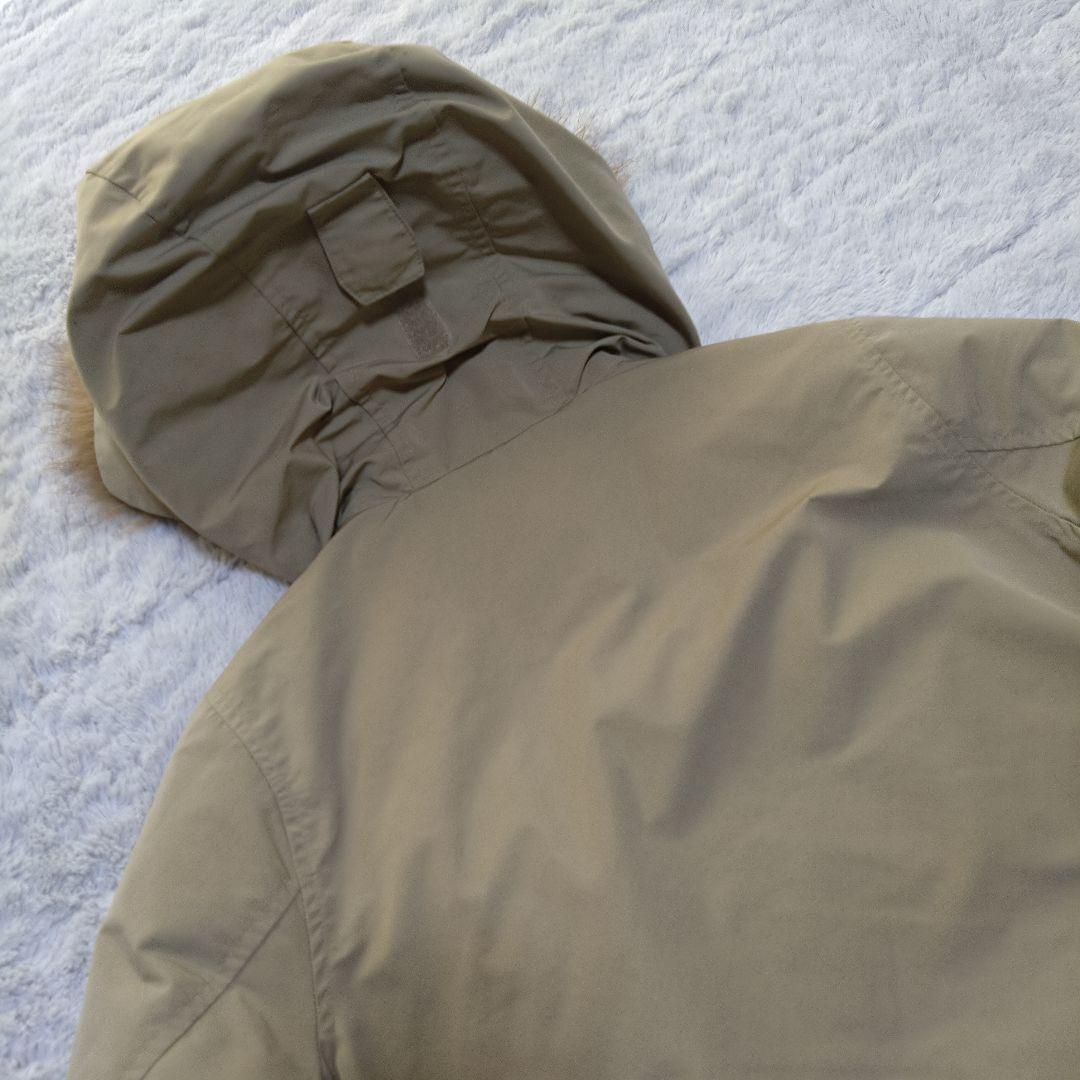 フォックスファイヤー　ALLIED　650FP ダウンジャケット M ベージュ