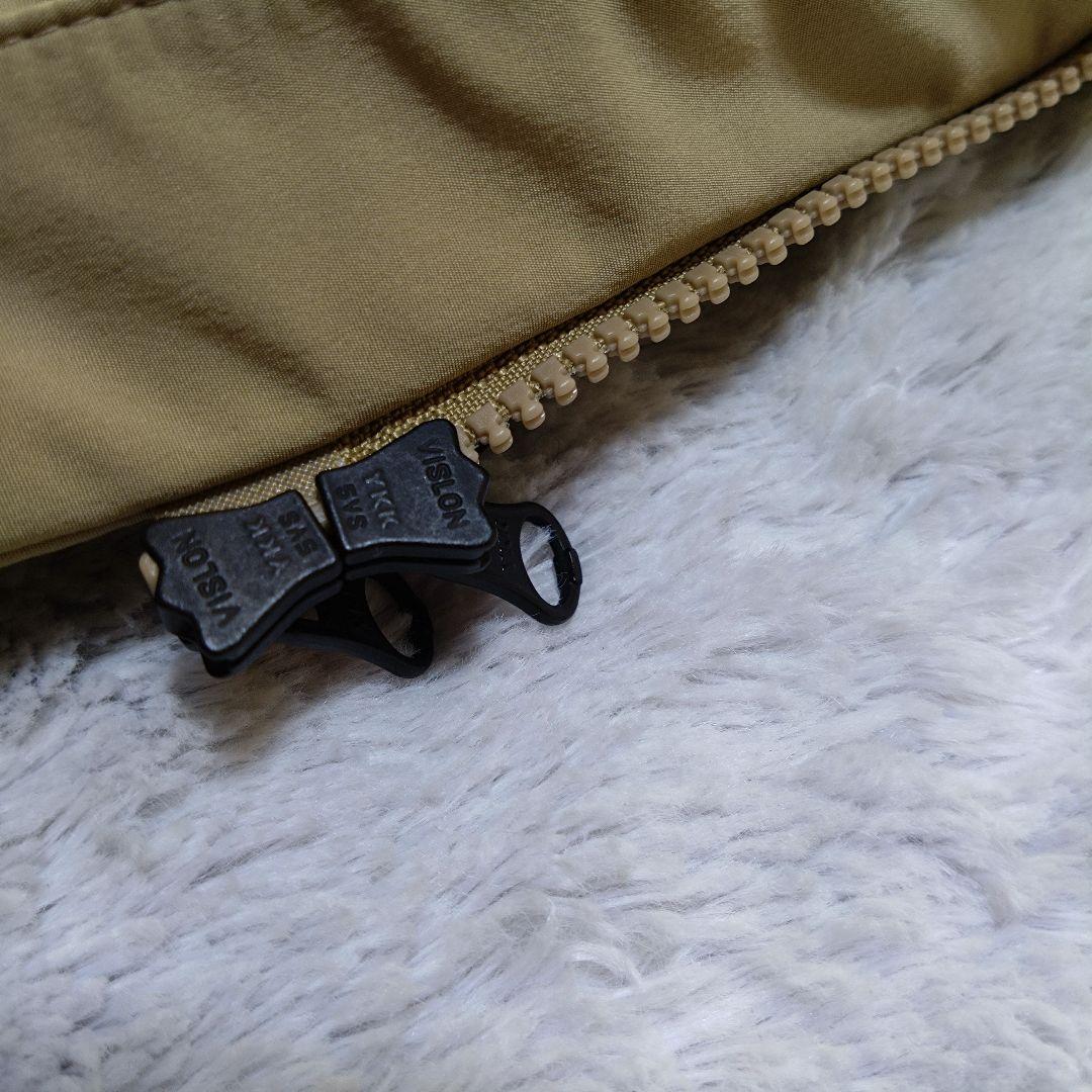 フォックスファイヤー　ALLIED　650FP ダウンジャケット M ベージュ