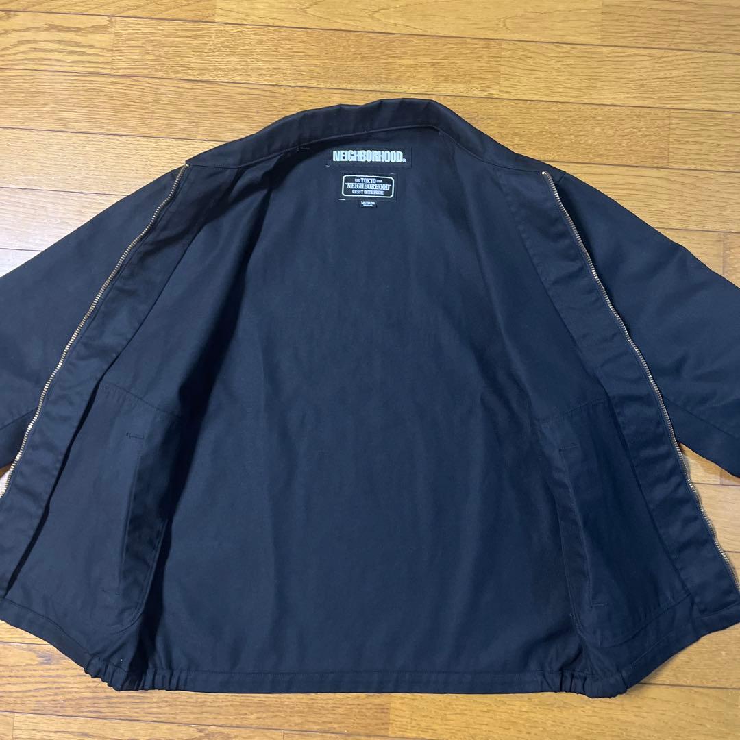 【美品】 ネイバーフッド　コラボ　ワークジャケット　ブラック　Mサイズ
