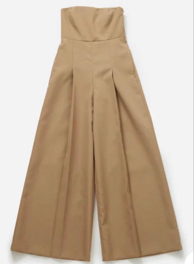 HYKEハイクSTRECH STRAPLESS JUMPSUIT サイズ1