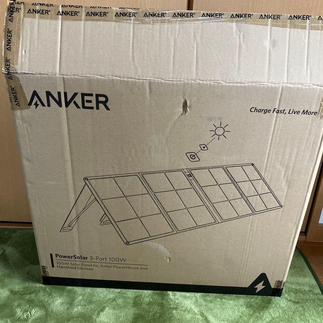 新品未使用開封品　Anker PowerSolar 3-Port 100W