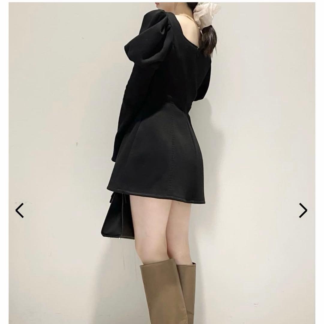 リリーブラウン　ロココ調スウェットミニワンピース　新品未使用